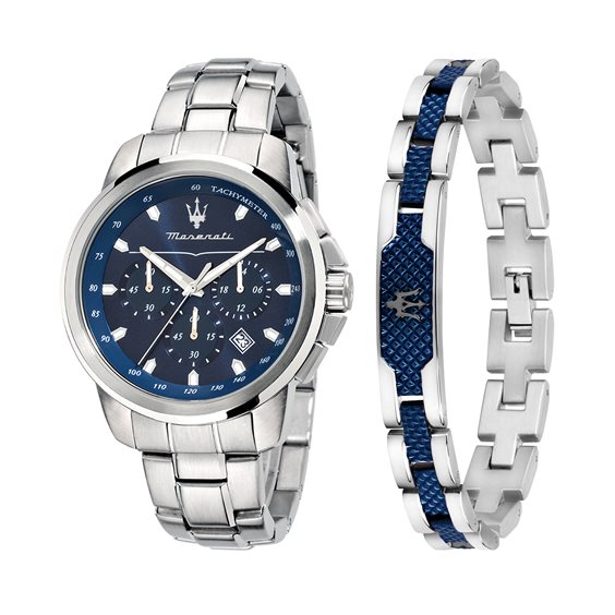 Orologio Maserati Uomo Successo in Acciaio R8851121016 - R8851121016